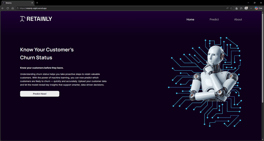 Retainly - Customer Churn Analysis and Prediction