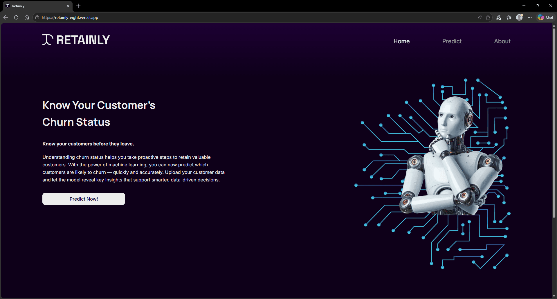 Retainly - Customer Churn Analysis and Prediction